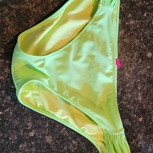 Victoria's Secret Lime Green Bikini Bottoms